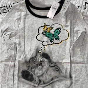 Justice long sleeve size 7 brand new shirt